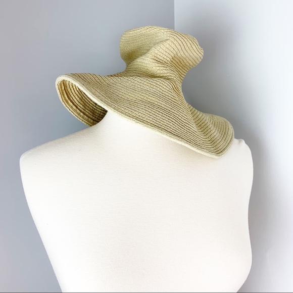 J Crew Paper Straw Beach Pool Vacation Hat - Picture 4 of 4